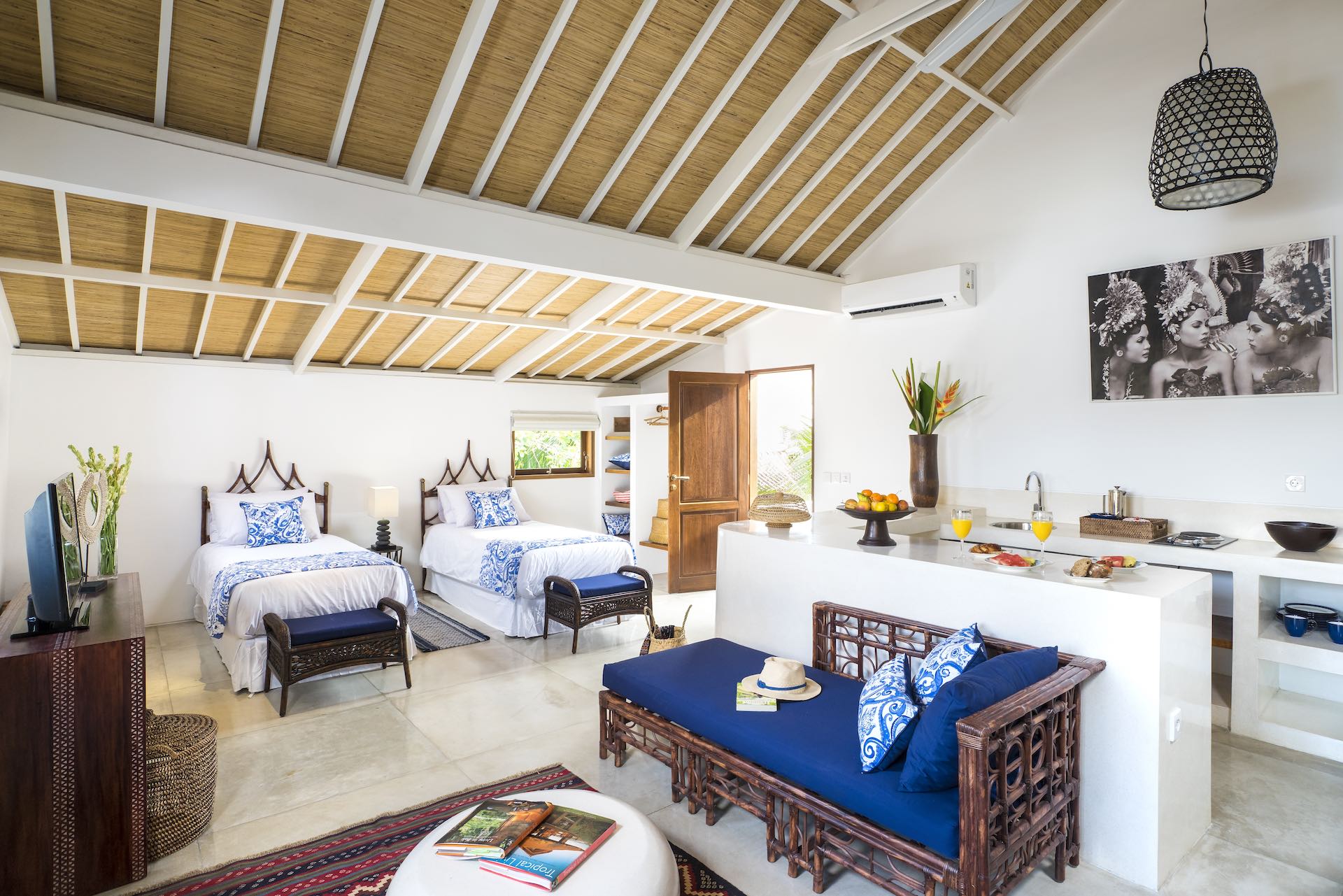Deluxe suites living area - Calma Ubud